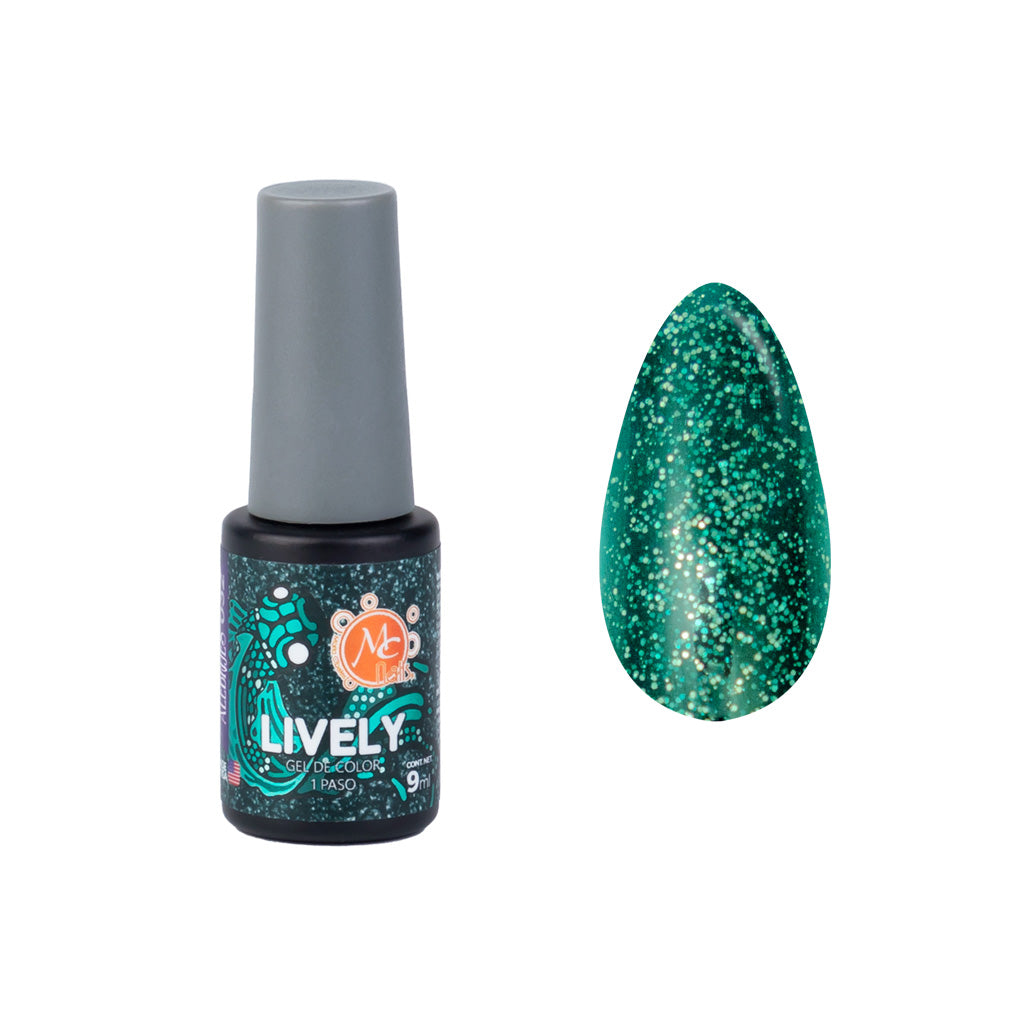 Gel color Uv de 1 paso LIVELY 