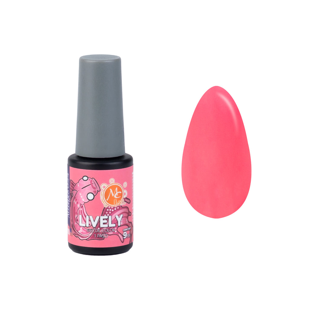 Gel Color Uv De 1 Paso Lively 