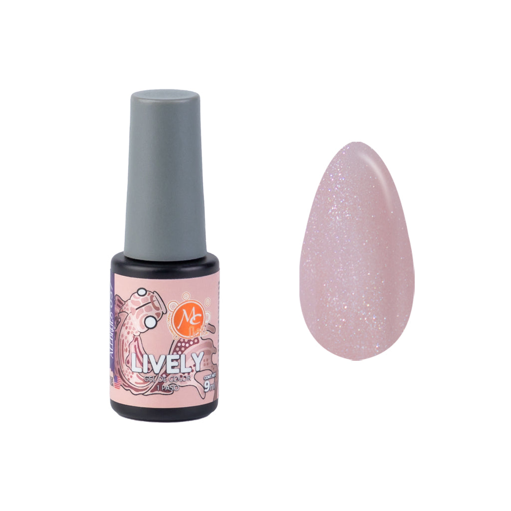 Gel Color Uv De 1 Paso Lively 
