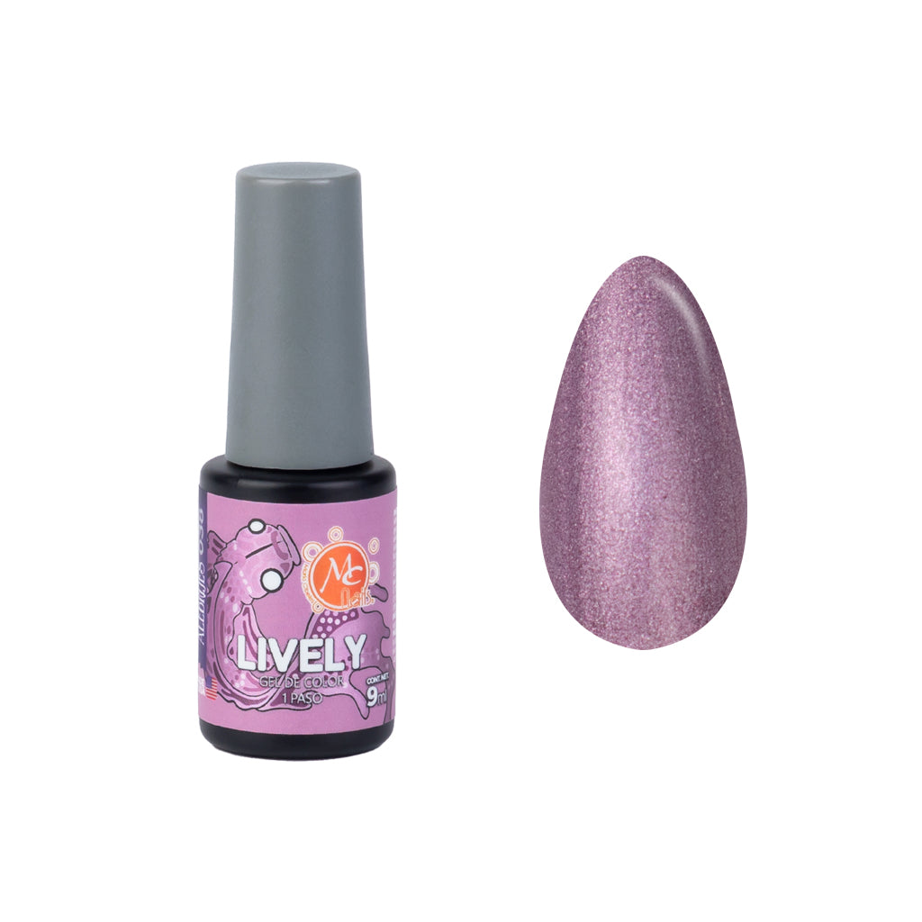 Gel color Uv de 1 paso LIVELY 