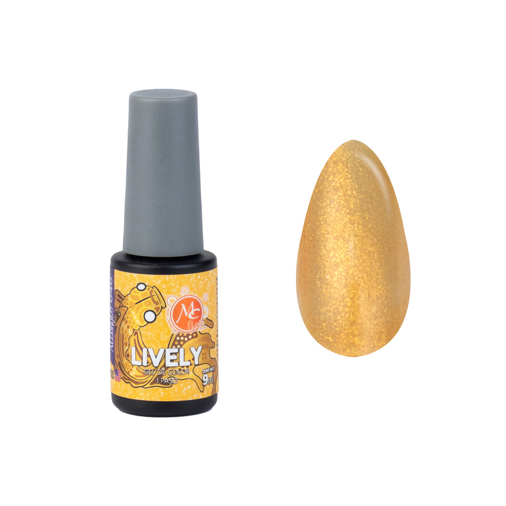 Gel Color Uv De 1 Paso Lively 
