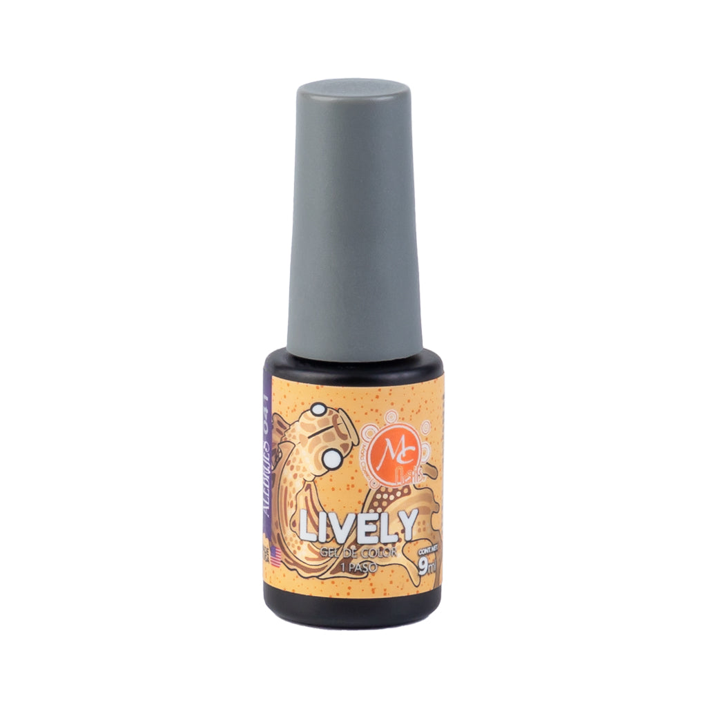 Gel color Uv de 1 paso LIVELY 