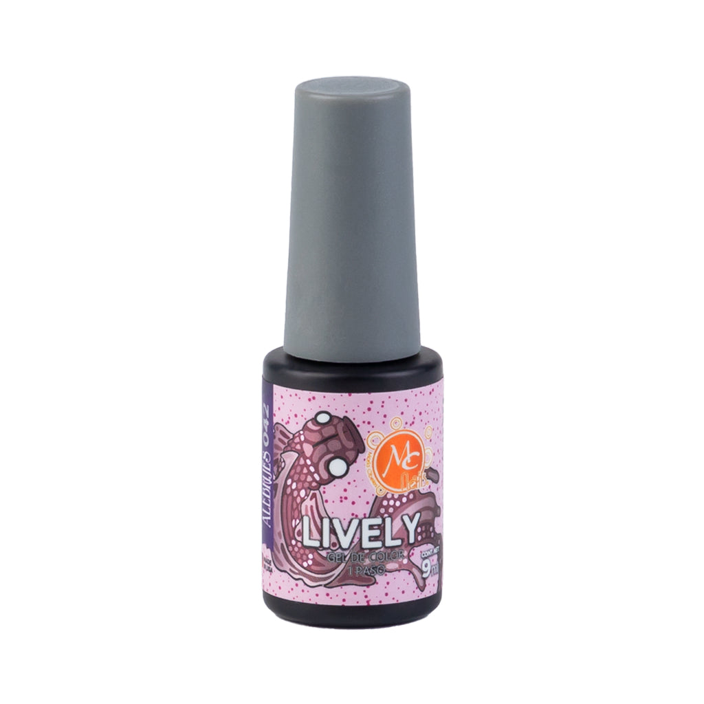 Gel color Uv de 1 paso LIVELY 