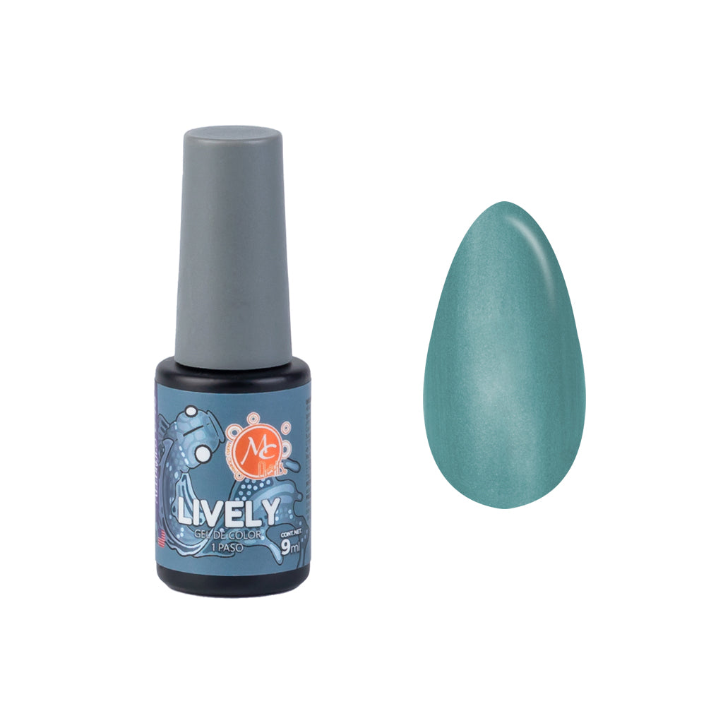 Gel Color Uv De 1 Paso Lively 