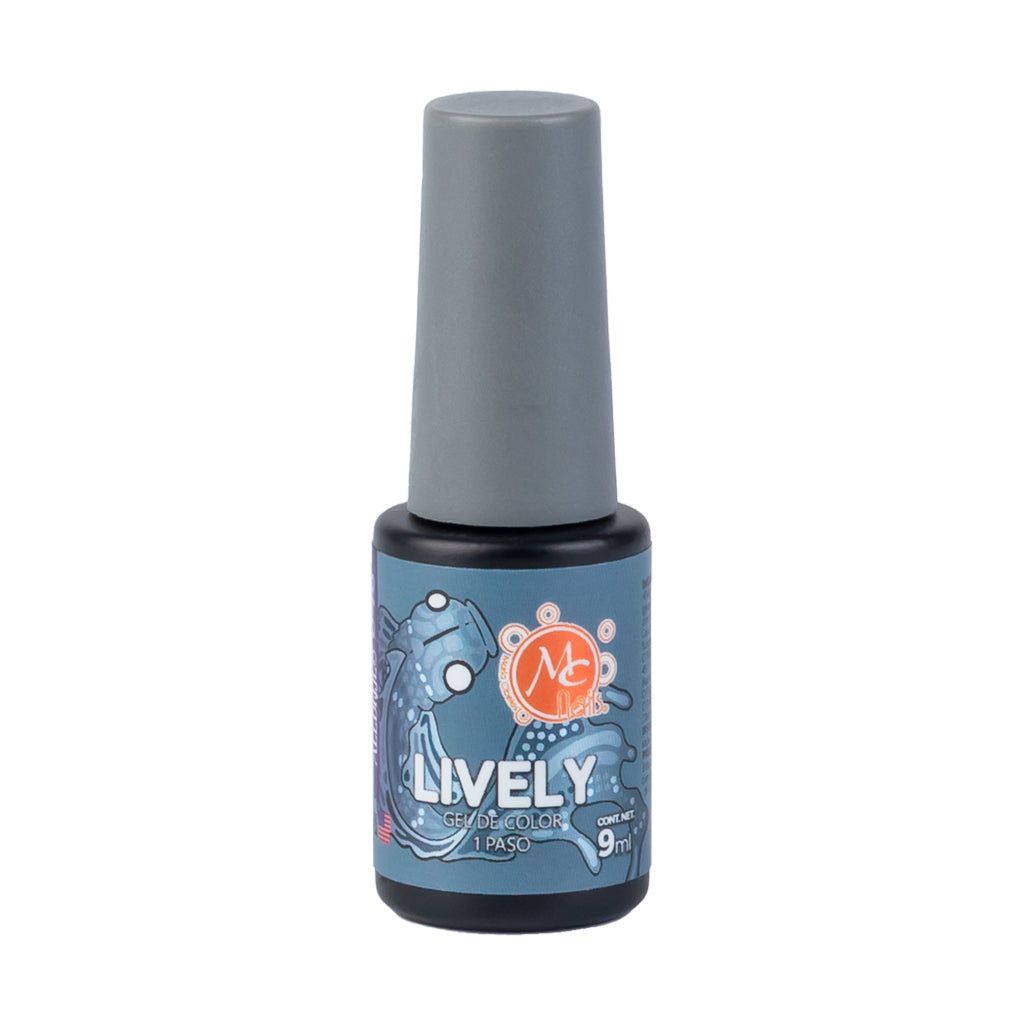 Gel color Uv de 1 paso LIVELY 