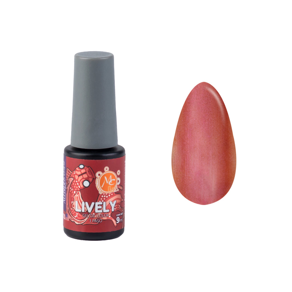 Gel Color Uv De 1 Paso Lively 