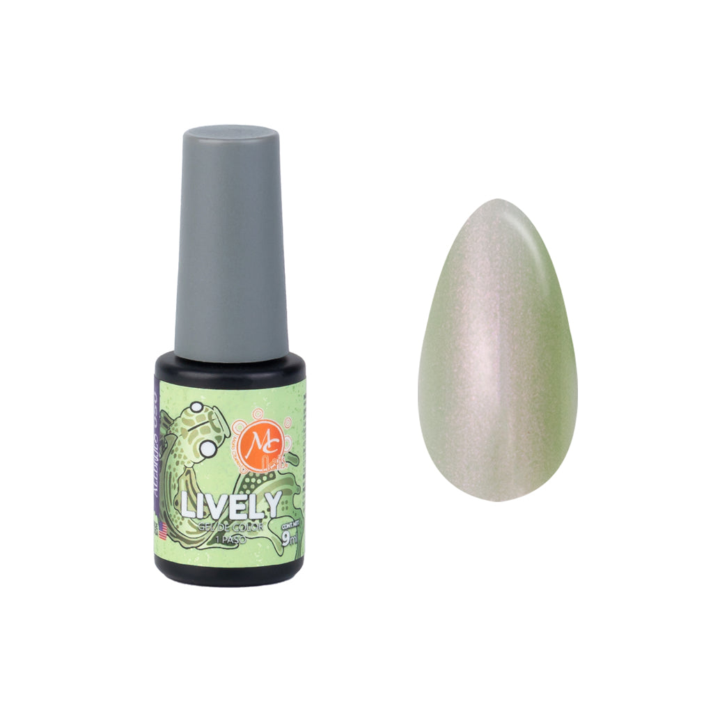 Gel Color Uv De 1 Paso Lively 