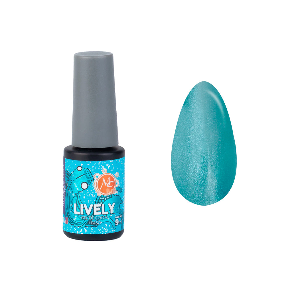 Gel Color Uv De 1 Paso Lively 
