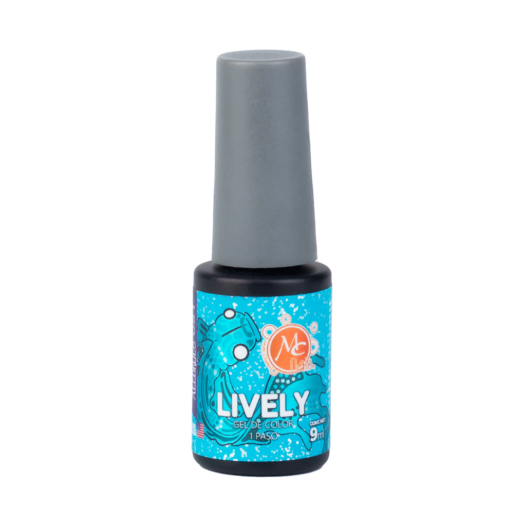 Gel color Uv de 1 paso LIVELY 