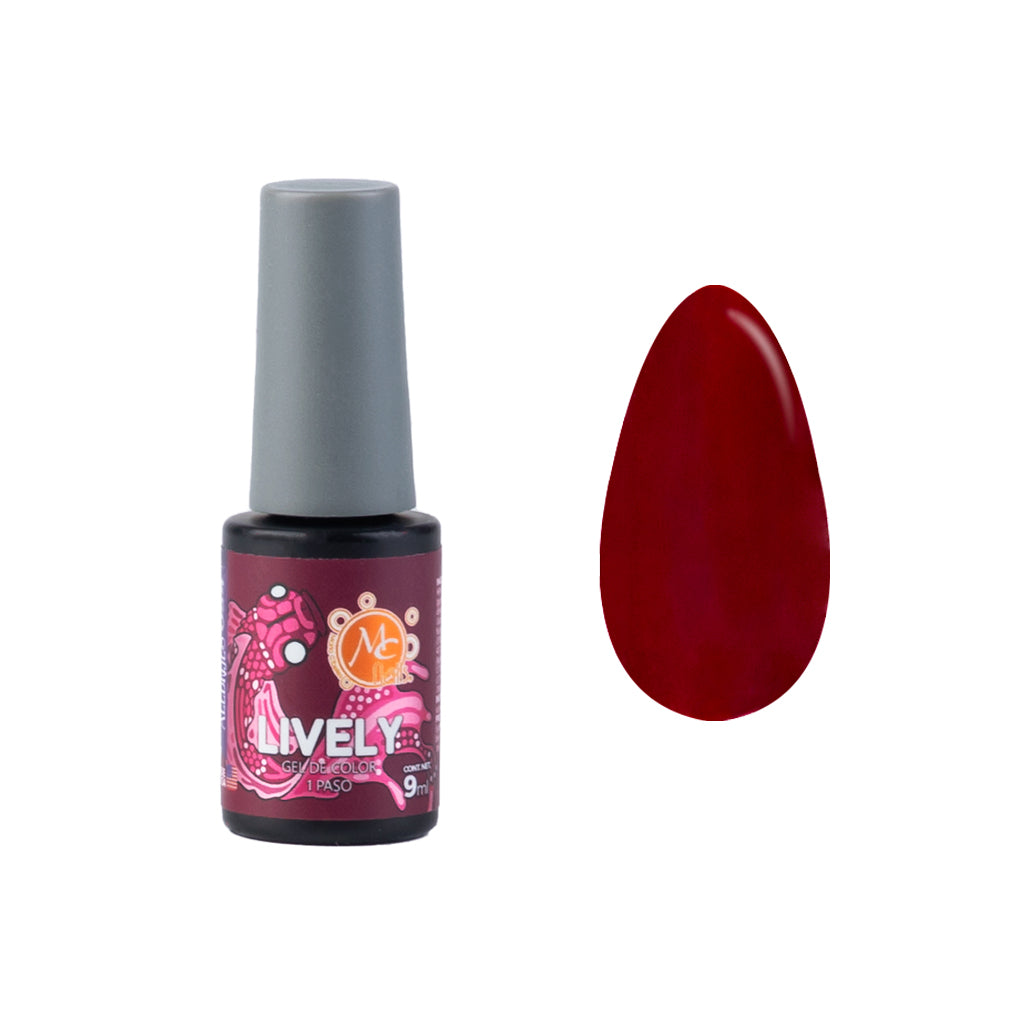 Gel Color Uv De 1 Paso Lively 