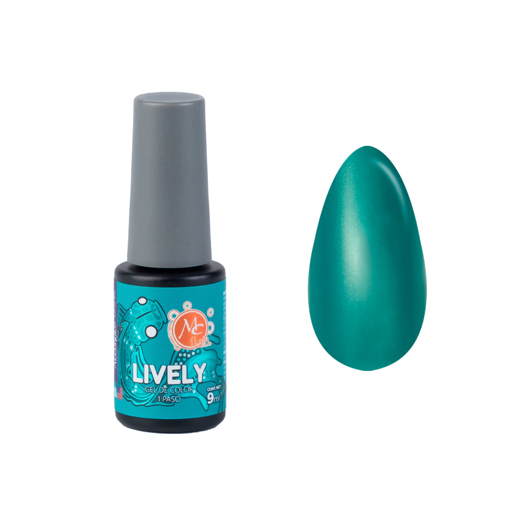 Gel Color Uv De 1 Paso Lively 