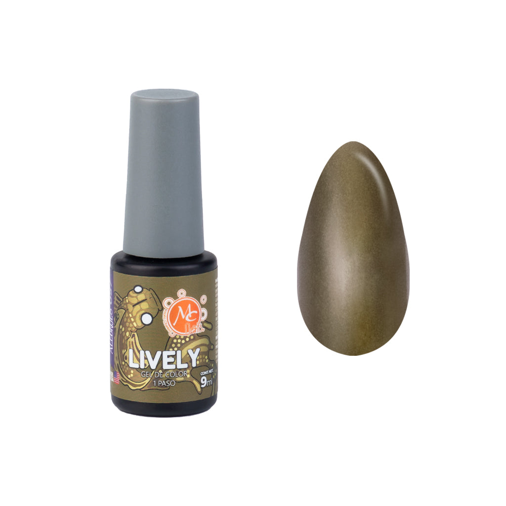 Gel Color Uv De 1 Paso Lively 