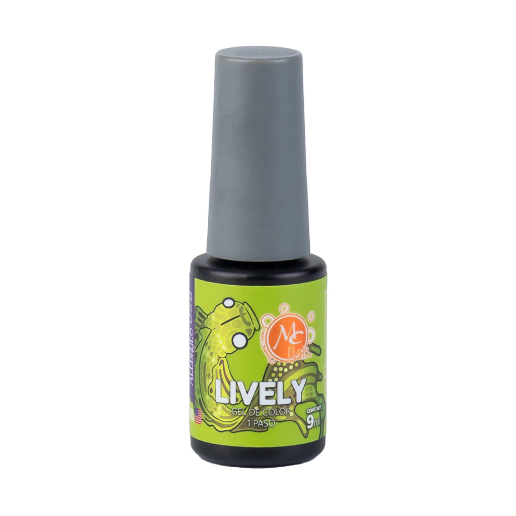 Gel color Uv de 1 paso LIVELY 