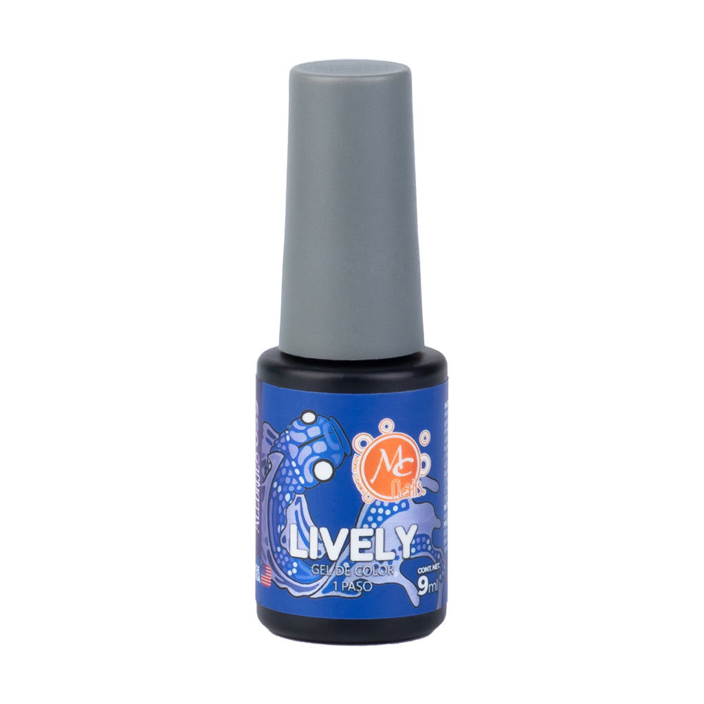 Gel color Uv de 1 paso LIVELY 