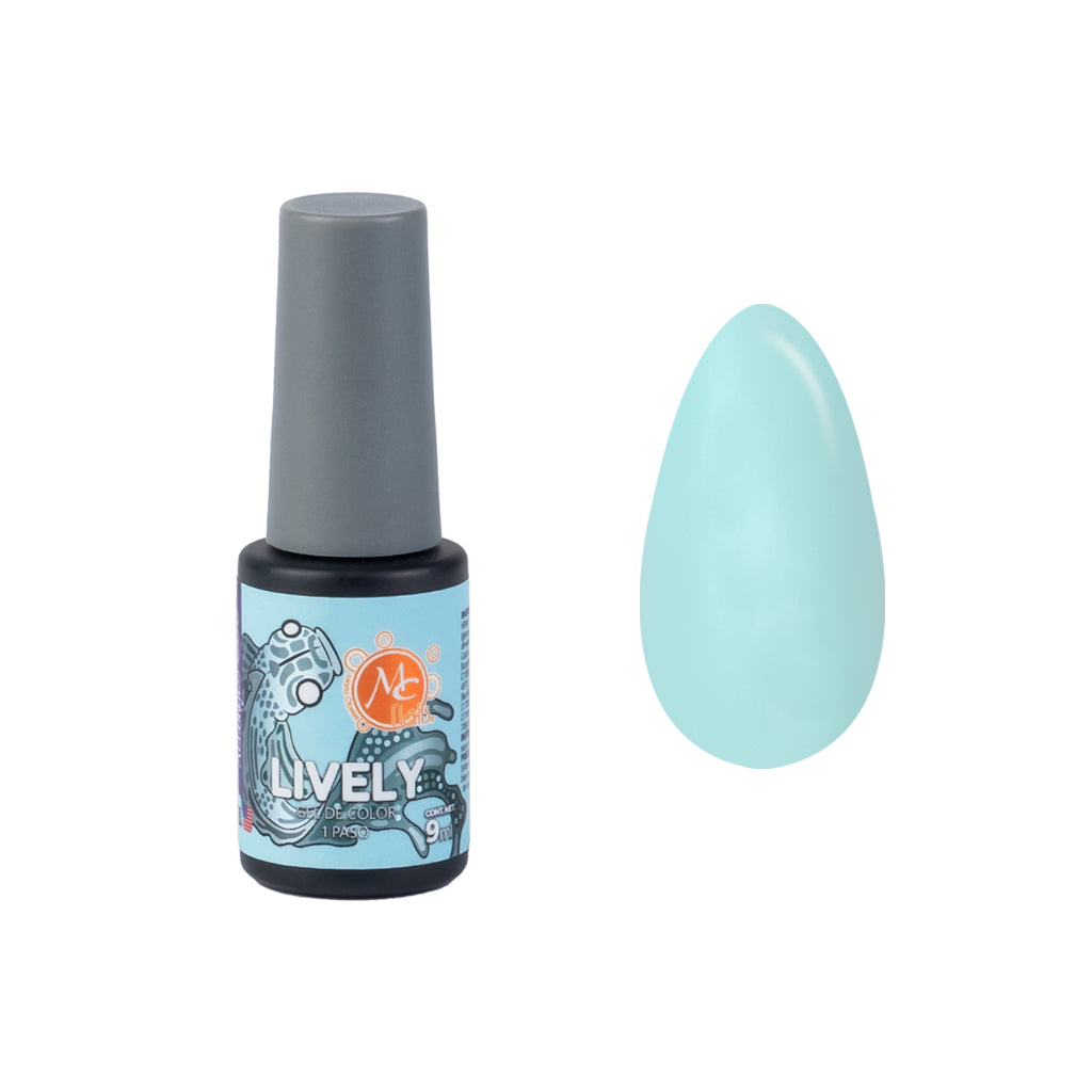Gel color Uv de 1 paso LIVELY 