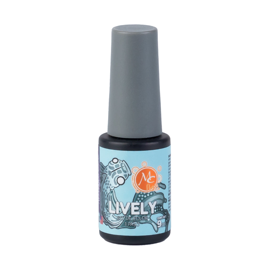 Gel color Uv de 1 paso LIVELY 