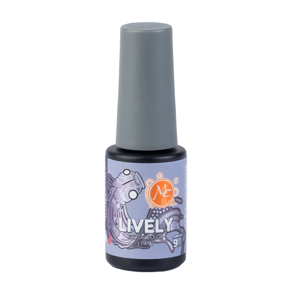 Gel color Uv de 1 paso LIVELY 