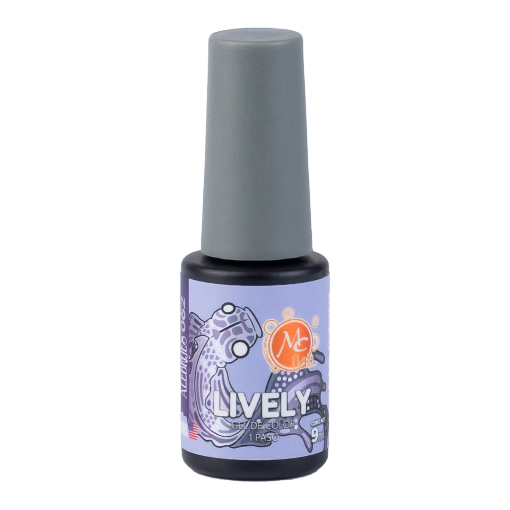 Gel color Uv de 1 paso LIVELY 