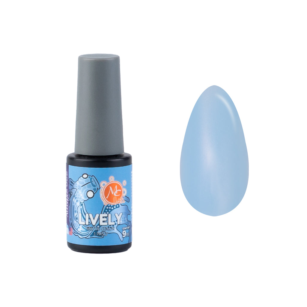 Gel Color Uv De 1 Paso Lively 