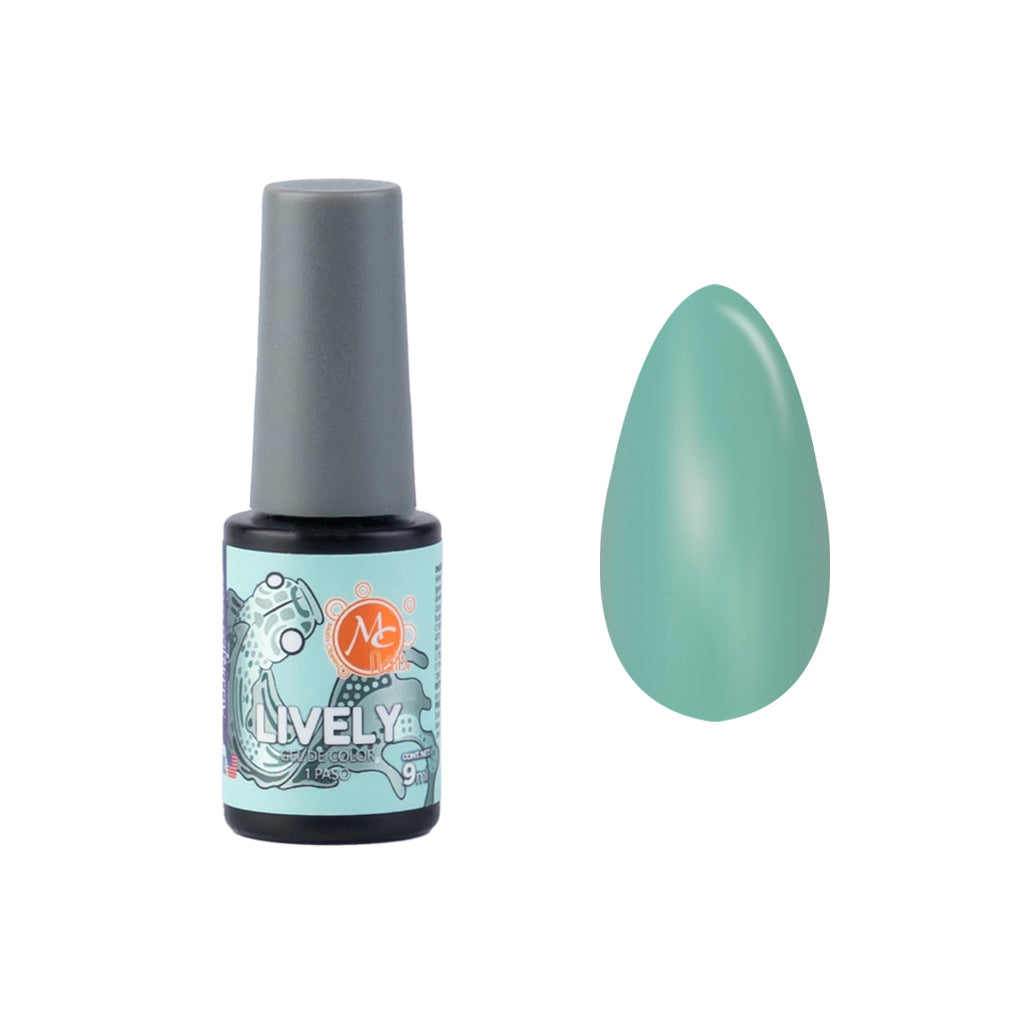 Gel Color Uv De 1 Paso Lively 