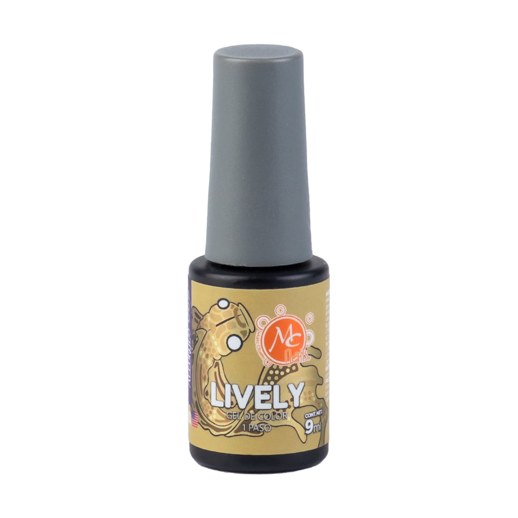 Gel color Uv de 1 paso LIVELY 