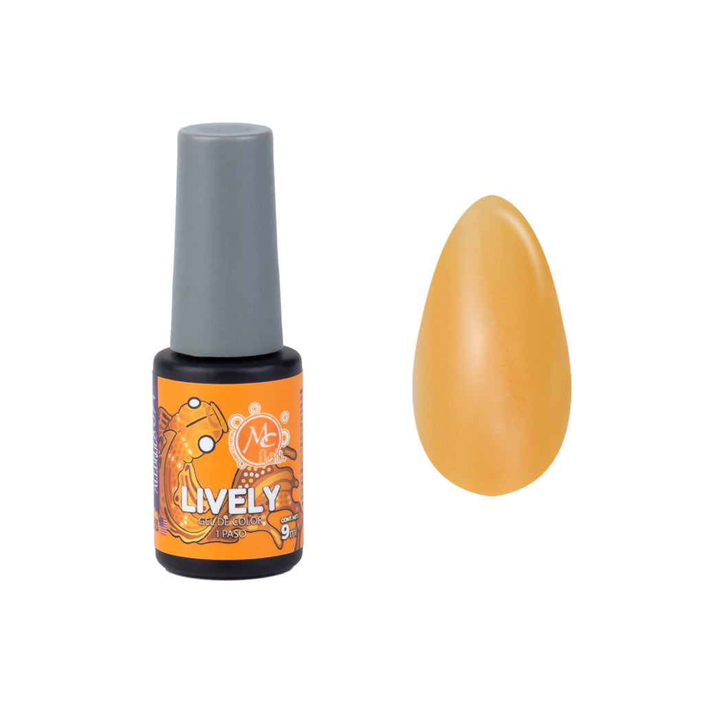 Gel Color Uv De 1 Paso Lively 