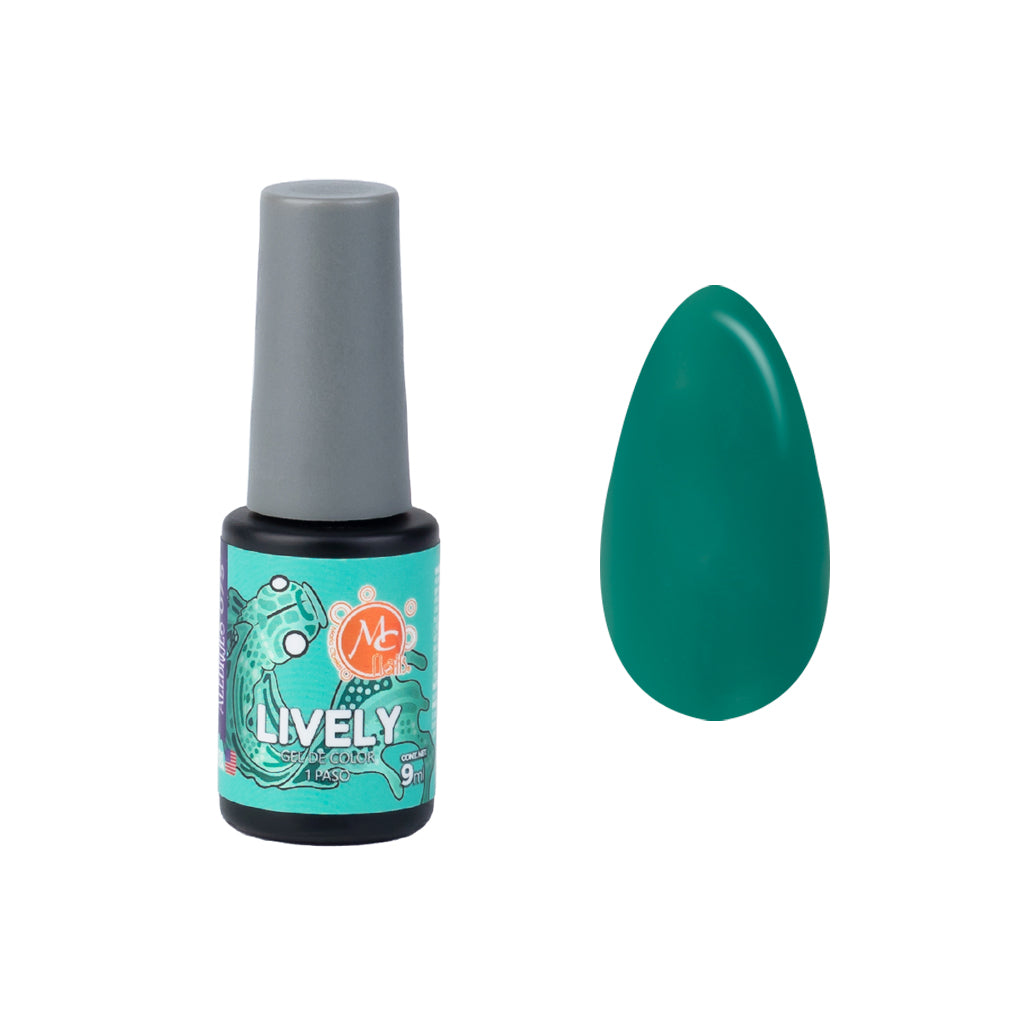 Gel Color Uv De 1 Paso Lively 