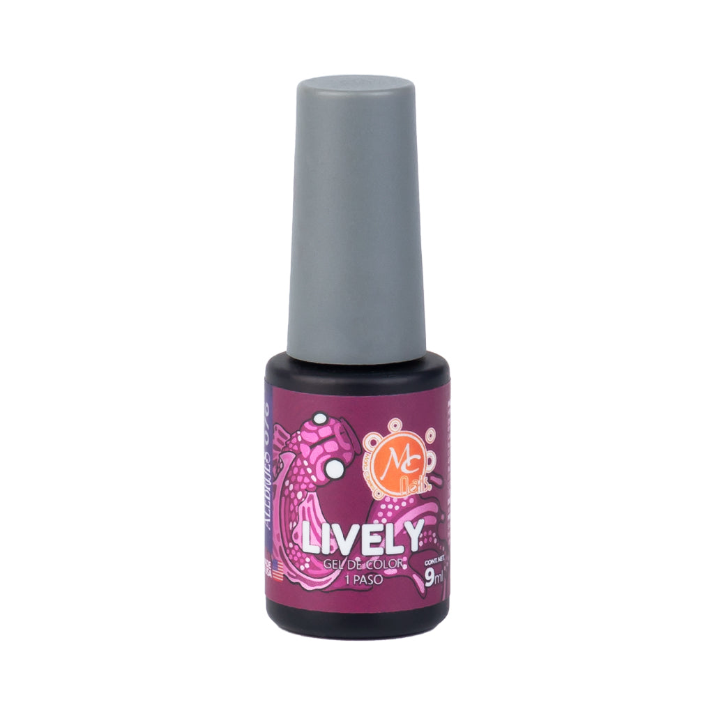 Gel color Uv de 1 paso LIVELY 