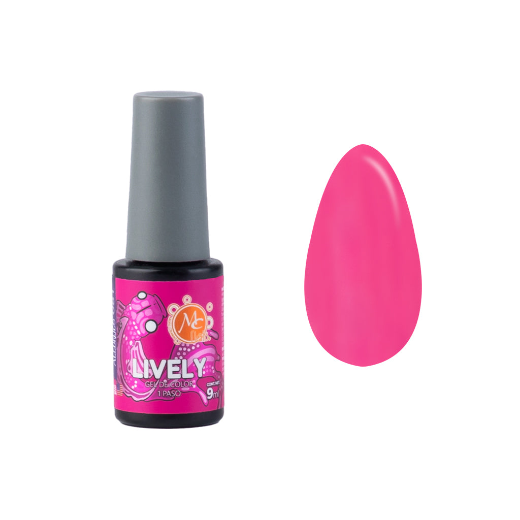Gel Color Uv De 1 Paso Lively 