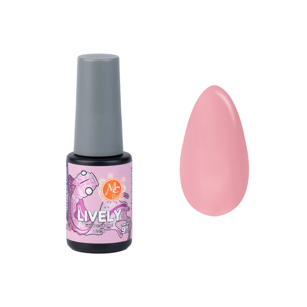 Gel Color Uv De 1 Paso Lively 