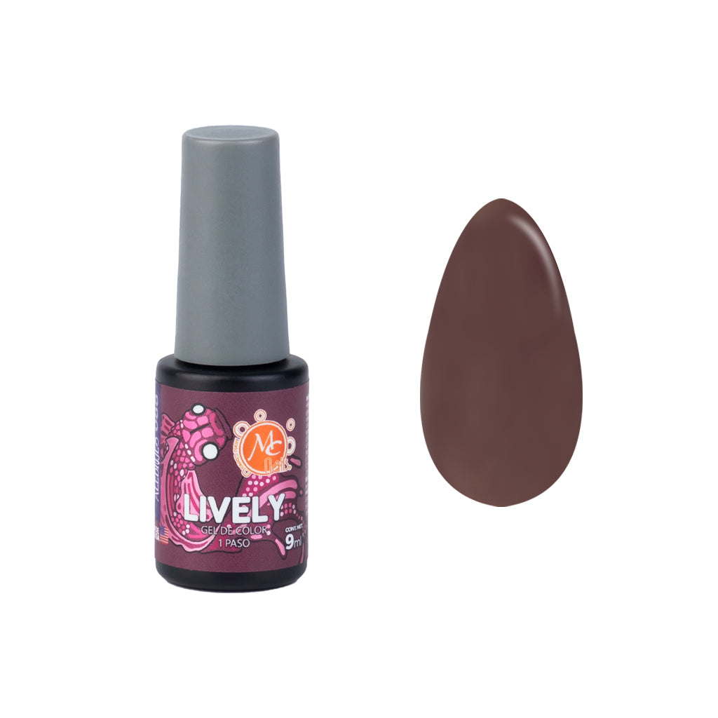 Gel Color Uv De 1 Paso Lively 