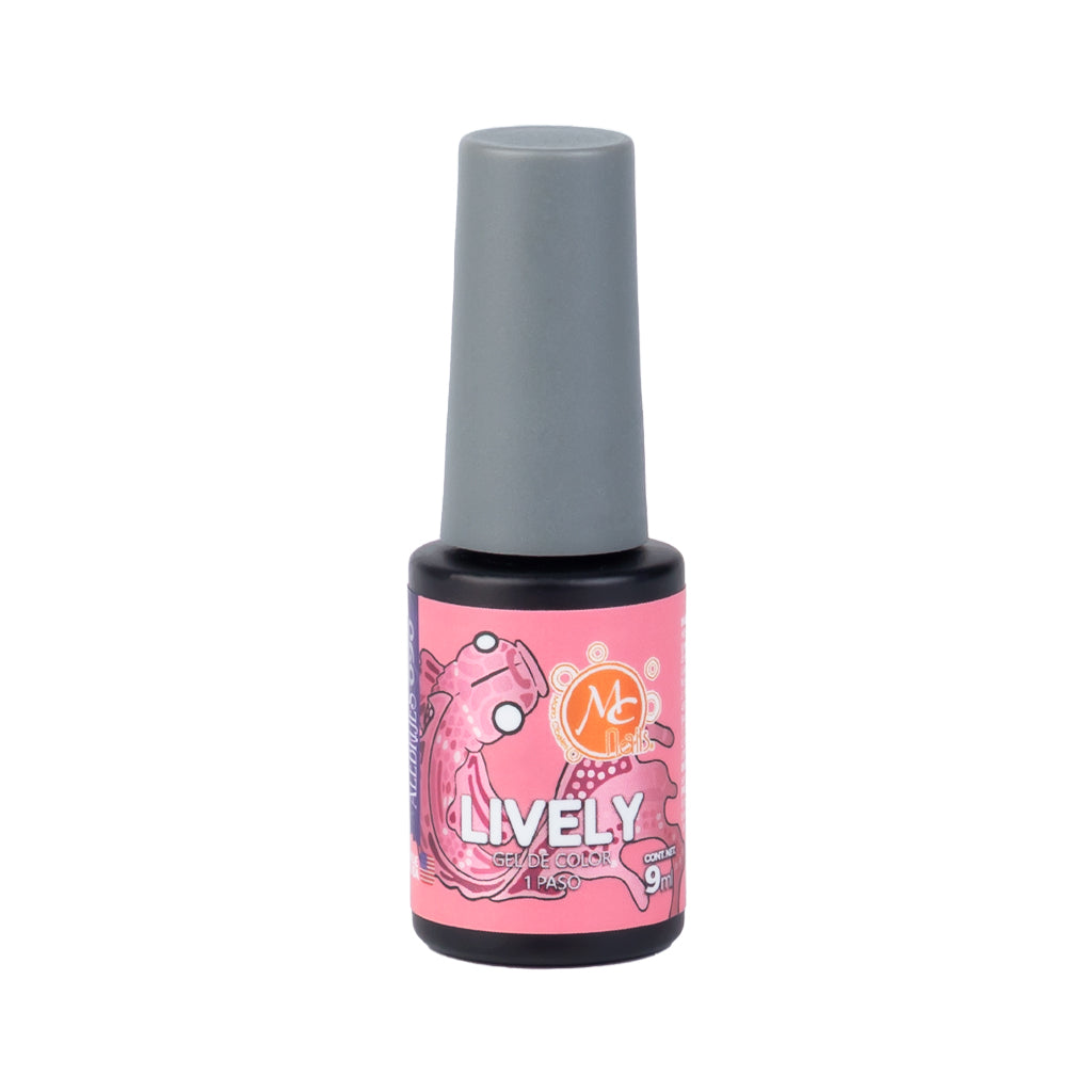 Gel color Uv de 1 paso LIVELY 