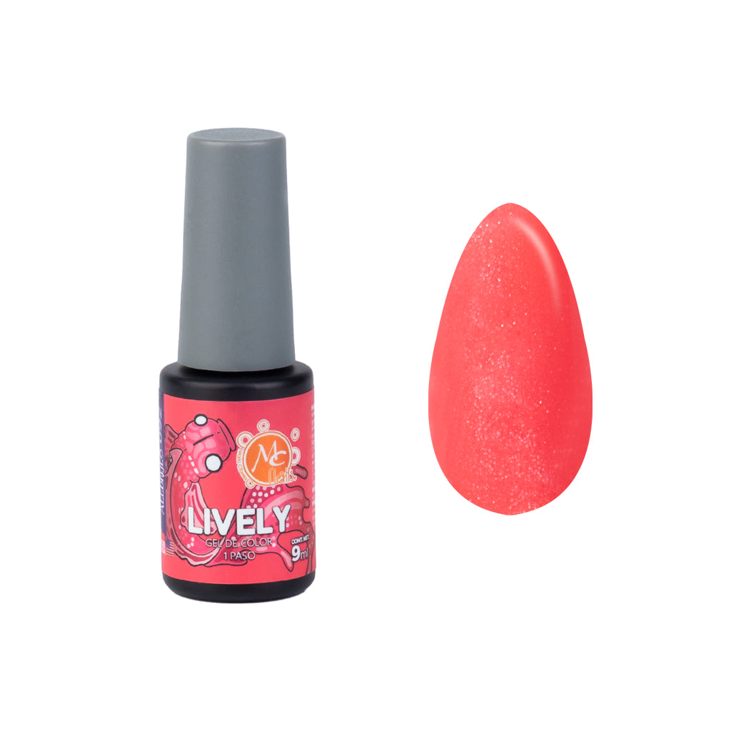 Gel Color Uv De 1 Paso Lively 