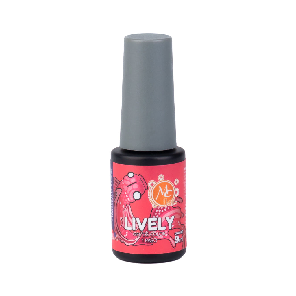 Gel color Uv de 1 paso LIVELY 