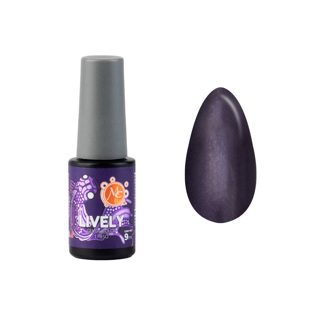 Gel Color Uv De 1 Paso Lively 