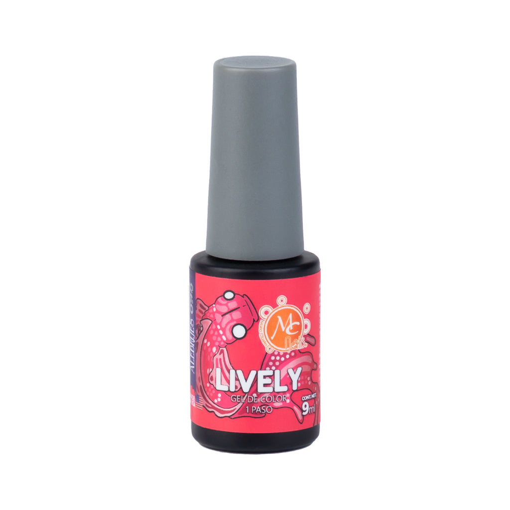 Gel color Uv de 1 paso LIVELY 