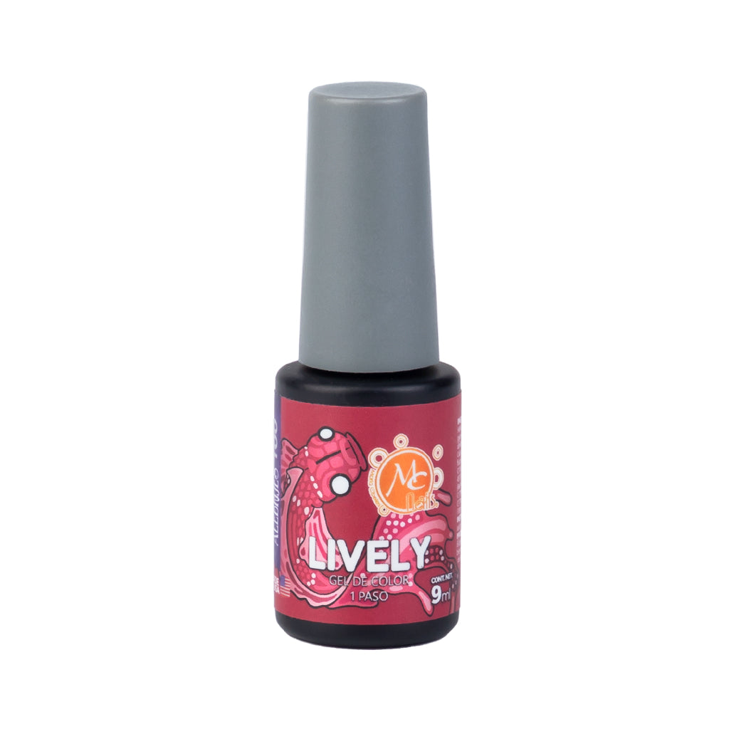 Gel color Uv de 1 paso LIVELY 