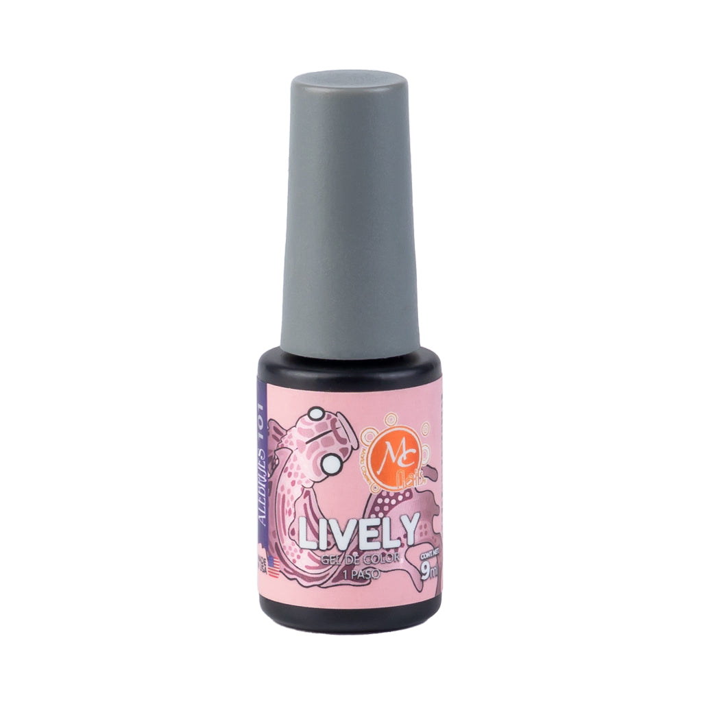 Gel color Uv de 1 paso LIVELY 