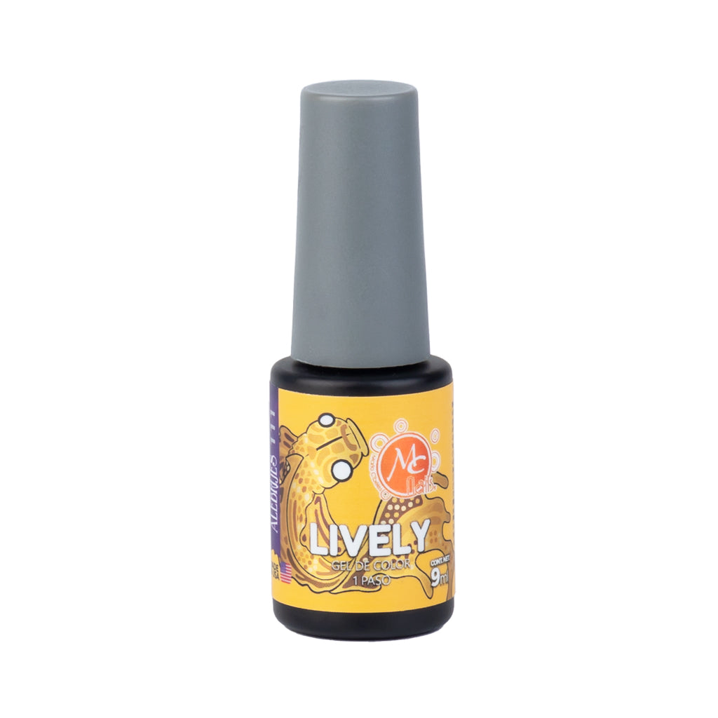 Gel color Uv de 1 paso LIVELY 