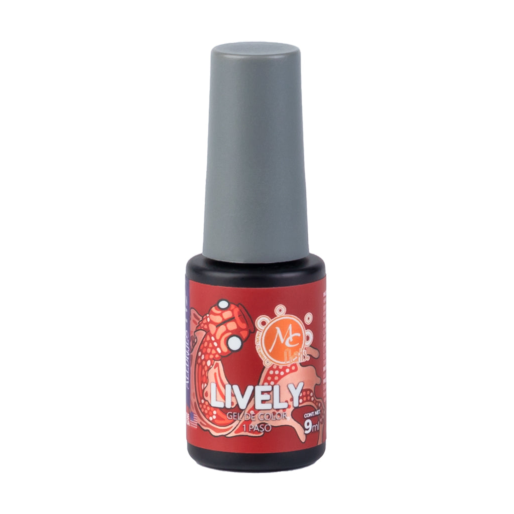 Gel color Uv de 1 paso LIVELY 