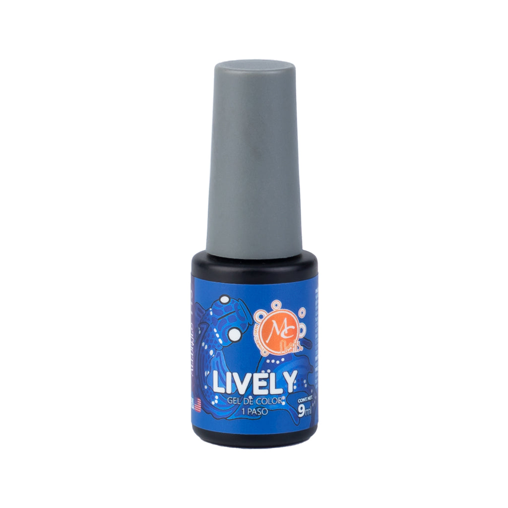 Gel color Uv de 1 paso LIVELY 