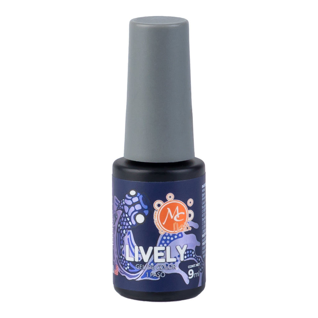 Gel color Uv de 1 paso LIVELY 