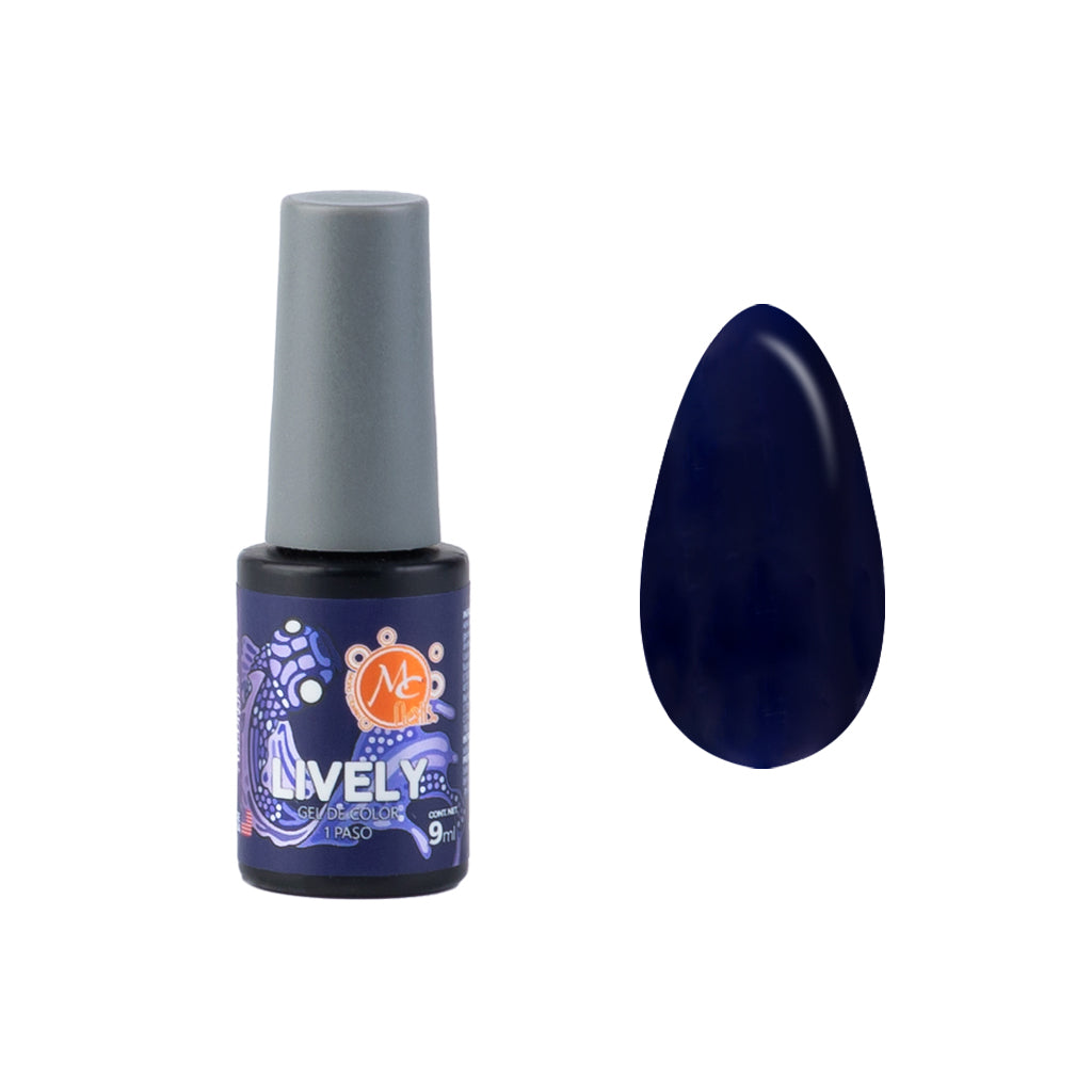 Gel color Uv de 1 paso LIVELY 